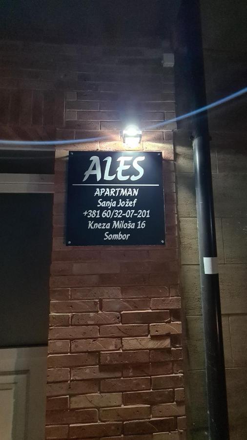 Ales Apartman Sombor Eksteriør bilde
